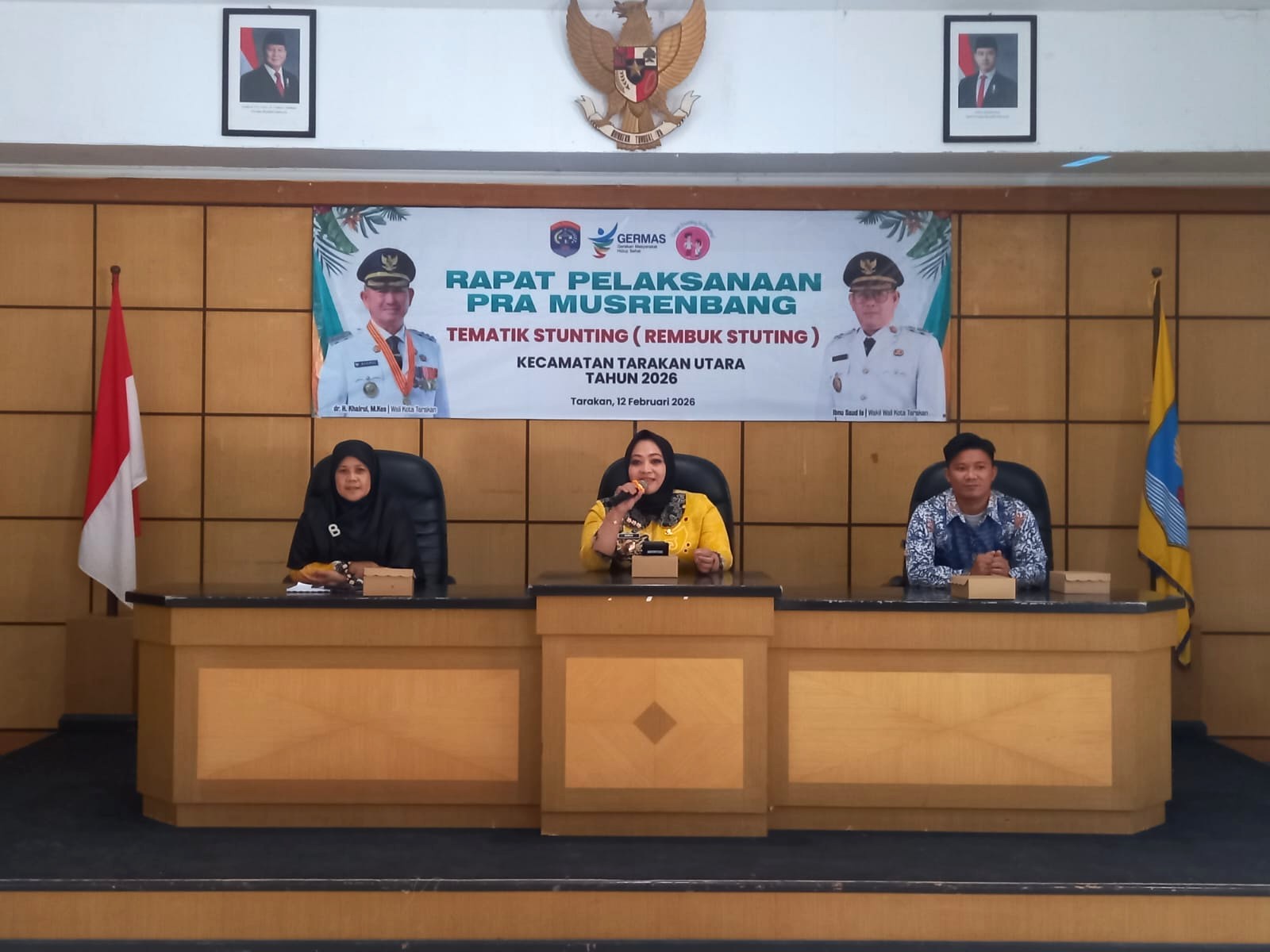 Pelaksanaan Pra Musrenbang Tematik Stunting (Rembuk Stunting) Tingkat Kecamatan Tarakan Utara